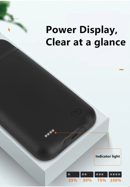 iPhone Battery Charging Case